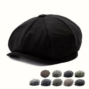 <b>Mens</b> and Women Fashion Driving <b>Flat</b> Newsboy <b>Cap</b> Ivy Hats <b>Men's</b> Beret Hats - Product Image 5