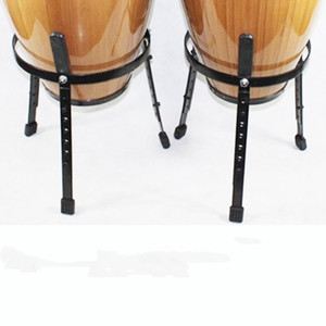 Conga <span class=keywords><strong>Drum</strong></span> Berdiri 10 + 11 Inci Pot Bunga Rak Satu Set Conga <span class=keywords><strong>Drum</strong></span> Braket Besi Rak Instrumen Perkusi Aksesori - Product Image 3