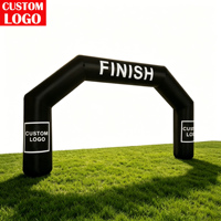 Arche gonflable hermétique sur mesure, robuste et longue durée de vie, pour les événements sportifs, les promotions en centre commercial et les décorations de rassemblements.
