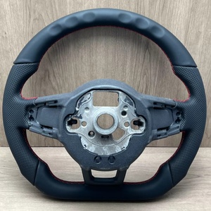 Volant de voiture complet en cuir personnalisé pour Volkswagen pour VW GTI <span class=keywords><strong>Golf</strong></span> 6 7 7R <span class=keywords><strong>6R</strong></span> 5R MK6 MK7 MK7.5 GTI GTD GTE Passat Polo - Product Image 6