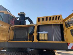 Excavatrice sur chenilles Volvo EC480 d'occasion en bon état, peinture d'origine, capacité de 50 tonnes, composants hydrauliques Kawasaki, engrenage - Product Image 3