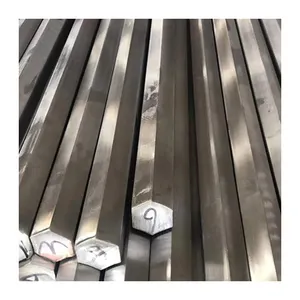 ASTM 201 310 316 321 410S Hexagon Stainless Steel Bar 2mm 3mm 6mm Metal Hex Bar Rod For Construction
