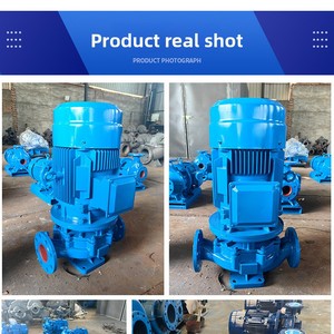 Bomba de Diafragma Horizontal ISW OEM de Hierro Eléctrica de Baja Presión y Alta Elevación para Suministro Doméstico de Agua y Ciclo de Refrigeración - Product Image 4