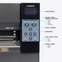 Imprimante d'étiquettes duplex haute précision avec positionnement automatique 300/600 DPI, imprimante thermique industrielle pour accessoires vestimentaires
