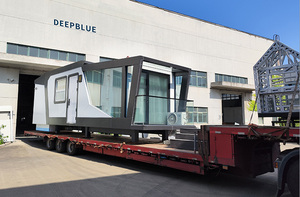 Glacier Tiny Houses Remolque Diseño moderno Jardín Edificio Exterior Casa cálida sobre ruedas casas modulares - Product Image 2