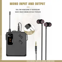 Voxfull PSM212 Pro Audio IEM UHF Gesangs- und Instrumenten-Mono-Personal-In-Ear-Monitoring-System