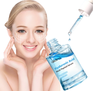 Kırışıklık yüz Serum peptid hyaluronik asit cilt bakımı onarım yağı için bir kore özel etiket organik doğal cilt bakım ürünleri - Product Image 1