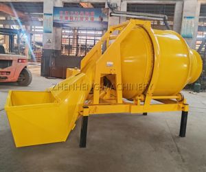 Bétonnière diesel portable JZY750 750L pour chantier <span class=keywords><strong>de</strong></span> construction - Product Image 4