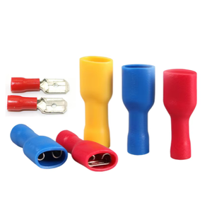 Fdfd 1.25/2/5.5 đầy đủ cách điện Nữ kết nối nhanh chóng ngắt kết nối Brass Điện Uốn Tóc bồng thiết bị đầu cuối với PVC cách nhiệt - Product Image 5