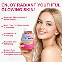Collagène en marque privée, vitamine C, biotine, antioxydant, 1800 g, gommes de collagène hydrolysé pour éclaircir la peau des adultes