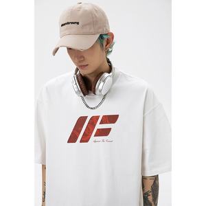 <span class=keywords><strong>Camiseta</strong></span> de manga corta de algodón puro con estampado de letras Dragon <span class=keywords><strong>Element</strong></span> para hombres y mujeres, Top de verano, marca de moda, estilo informal americano para - Product Image 1