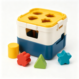 Wholesale Custom Montessori Plastic <b>Shape</b> Sorter Educational <b>Shape</b> Matching <b>Toy</b> Preschool Interactive Plastic Products Vietnam - Product Image 5