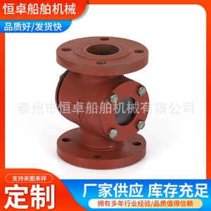 Accesorios de Válvula Mecánica de Acero Inoxidable y Hierro Fundido para Sensores de Flujo Marinos, Categoría de Producto - Product Image 4