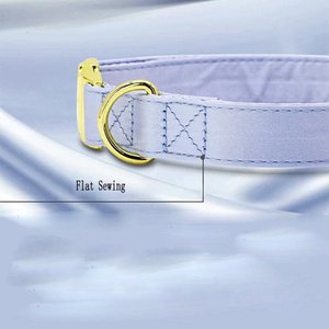 Custom Sublimatie Patroon Massief Satijn Halsband Ontwerp Uw Eigen Merk Logo Hond Halsband Hond Accessoires Voor Kleine Huisdier <span class=keywords><strong>Chihuahua</strong></span> - Product Image 5