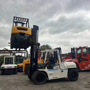 รถยกดีเซล TCM 1 ตัน มือสอง รุ่น FD100 นำเข้าจากจีน เครื่องยนต์ ISUZU 6BG1 พร้อมเกียร์ ปั๊ม มอเตอร์ ตัวเลือกที่ดีที่สุดสำหรับงานยกของกลางแจ้ง - Product Image 1