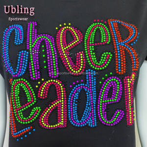 Giảm Giá Lớn Bling Rhinestone Hotfix Chuyển Thiết Kế Sáng Bóng Rhinestone Chuyển Mô Hình Sắt Trên Chuyển Cho T Áo Sơ Mi - Product Image 1