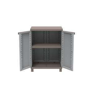 TERRY-Gabinete de exterior de 2 puertas 1002815 68x39x91,5 - 1 estante interior ajustable-ARMARIOS EAN 8005646028151 - Product Image 2