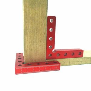 90 Degree Positioning Square Right <strong>Angle</strong> Clamp Aluminum L <strong>Block</strong> W/ Scale Woodworking Clamp Tool for Picture Frame Box Drawer - Product Image 2