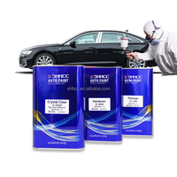 Vernis transparent haute teneur en solides résistant aux UV 2K |   Vernis acrylique pour la rénovation automobile, vente en gros, fournisseur d'usine OEM