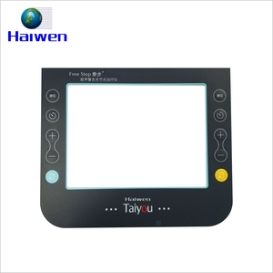 Sản xuất PC Pet với cửa sổ rõ ràng nút dập nổi màng Bảng điều chỉnh đồ họa lớp phủ - Product Image 3