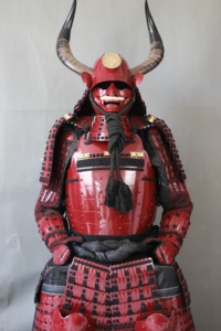 Armadura de samurái portátil, armaduras tradicionales japonesas antiguas, armadura de cosplay de samurái, armadura a escala real para reenactiones. - Product Image 2