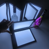 Lampu LED Isi Ulang untuk Menu, Lampu LED Menu Minuman, Lampu LED Menu Wine, Lampu LED Menu Minuman,  Menu Kulit PU dengan Lampu LED,  Menu Minuman dengan Lampu LED,  Lampu LED yang Dapat Disesuaikan