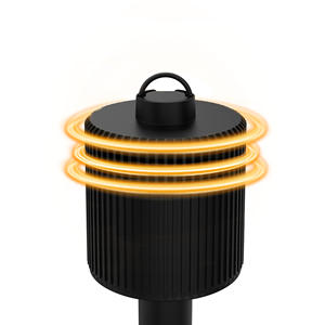 HEBRON-Radiateur soufflant en céramique PTC électrique portable de 1500W avec protection contre <span class=keywords><strong>la</strong></span> surchauffe, halo de conception spéciale pour le chauffage de l'espace domestique - Product Image 2