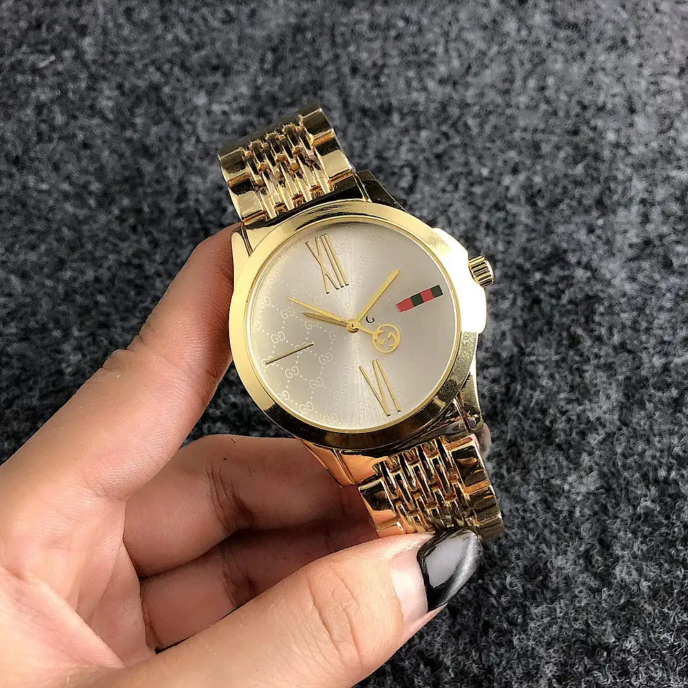 Fashion Stainless Steel Analog Clock Elegant Waterproof Wristwatch Office Lady Classic Quartz Watches Women Watch