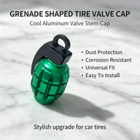 Accessoires de voiture : Nouveaux capuchons de valve de pneu personnalisés pour jantes en alliage – Style universel et personnalisé