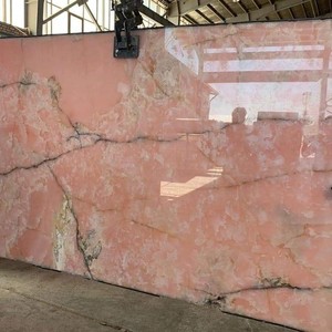 Rosa materiale Della Decorazione In Marmo Onice Marmo per la tabella o di terra piastrelle - Product Image 2