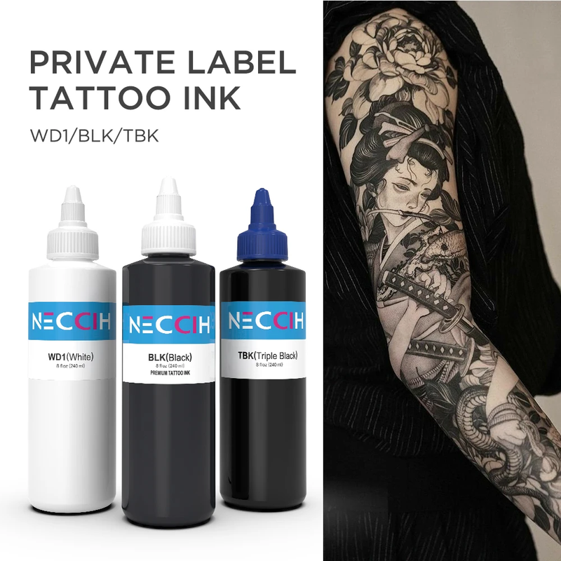 Private Label SMP Tattoo Ink Semi