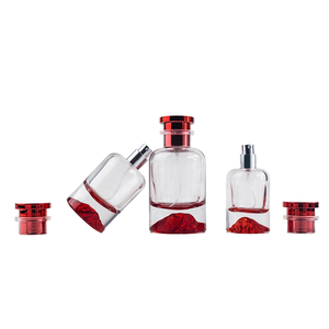 Cổ 30ml 50ml <span class=keywords><strong>100ml</strong></span> tùy chỉnh thiết kế Arabic Nước hoa bottll phẳng rỗng hương thơm phun chai thủy tinh với số lượng lớn hộp nước hoa - Product Image 1