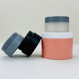 Emballage alimentaire 25ml 30ml 50ml 100ml 120ml 200ml 250ml 500ml Pot en plastique PET transparent ambré noir avec couvercle en plastique - Product Image 6