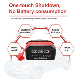 Auto Gereedschap OBD2 <span class=keywords><strong>Scanner</strong></span> OBD2 Codelezer Auto Diagnose Gereedschap Automotriz Konwei Auto Diagnose Apparaat Konnwei KW906 - Product Image 3