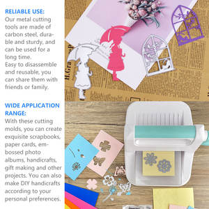 Custom Design DIY Karten herstellung Schneidwerk zeuge Scrap booking Stanz ungen Großhandel für die Herstellung von Karten - Product Image 5