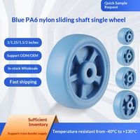 Polea Azul Resistente al Desgaste, Rango de Temperatura -40C +130C, Rueda para Horno, Lavavajillas, Accesorios para Rodillos de Equipos Eléctricos
