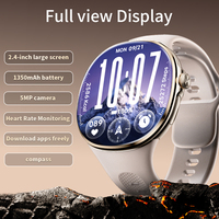 Montre connectée Android M100 2026 avec carte SIM, écran AMOLED 3+32 Go, paiement, batterie 1350 mAh, appels téléphoniques et vidéo