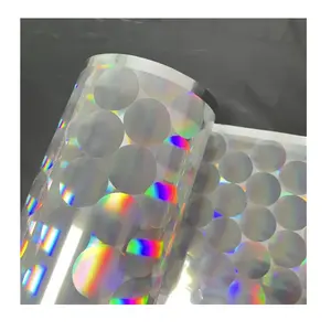 Популярная прозрачная 3D лентикулярная пленка с голографической