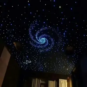 Ster Plafond Bioscoop Fiber Plafond Hotel Lobby Interieur Glasvezel Verlichting Starry Star Voor Bioscoop Dak Plafond Auto Decoratie