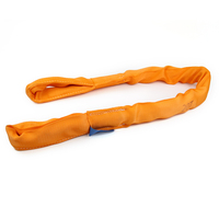 Sıcak satış 6:1 emniyet Polyester Sling endüstriyel yuvarlak askılar sonsuz yumuşak Web Sling