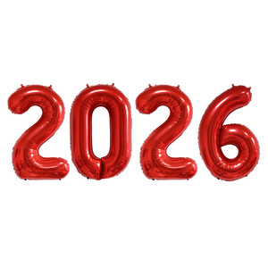 ชุดลูกโป่งดิจิทัลขนาด 32 นิ้ว 40 นิ้ว ปี 2026 สำหรับงานฉลองวันส่งท้ายปีเก่า งานปาร์ตี้ และตกแต่ง - Product Image 3