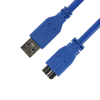 Câble USB 3.0 mâle vers Micro B de 1,5 m, vitesse jusqu'à 5 Gbps, charge rapide 3A