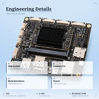 Carte d'calcul Edge AI haute fréquence - Fabrication de PCB - Assemblage PCBA personnalisé sur module - Placage ENEPIG