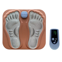 Tapis de massage professionnel 3D à rouleaux pétrissants pour les pieds, 5 niveaux d'intensité pour la relaxation du cou, chauffant et améliorant la circulation sanguine