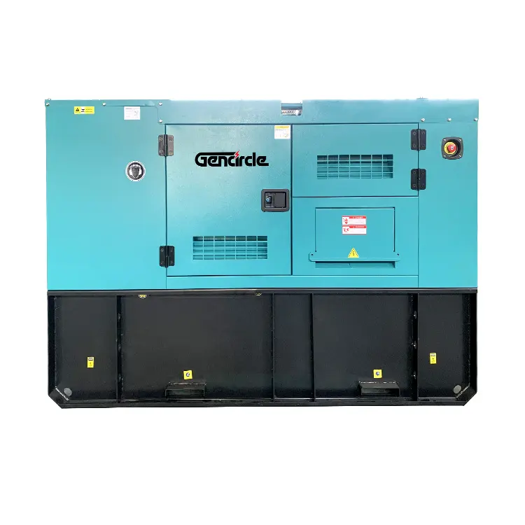 Generator Diesel Super senyap, tangki bahan bakar besar, Kedap suara, tahan hujan 70kw 80kw 90kw