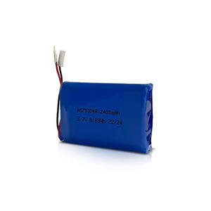 UL2054 553640 แบตเตอรี่ลิเธียมโพลิเมอร์แบบชาร์จไฟได้ 3.7V 850mAh แบตเตอรี่ Lipo สำหรับการติดตาม GPS - Product Image 1