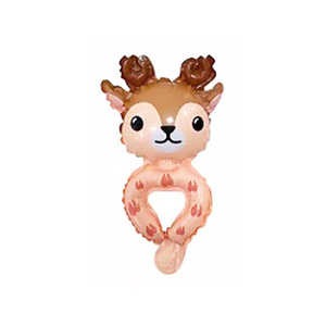 Globo de calidad de muñeca de juguete para niños al por mayor pequeño regalo Animal de dibujos animados Mini diadema Panda mono conejito globo - Product Image 2