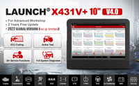 Escáner de Diagnóstico Automotriz Launch X431 V Plus X431 V+, Herramientas de Diagnóstico para Autos, Escáner Automotriz, Autoscanner, Similar a X-431 PRO 5 PROS