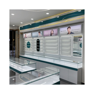 عرض النظارات الشمسية في متجر الكشك البصري تصميم الديكور الداخلي عرض النظارات - Product Image 2