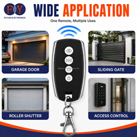Télécommande RF d'apprentissage OEM personnalisée 433 MHz EV1527 à 4 boutons pour actionneur de fenêtre électrique et contrôle de ventilation de toit